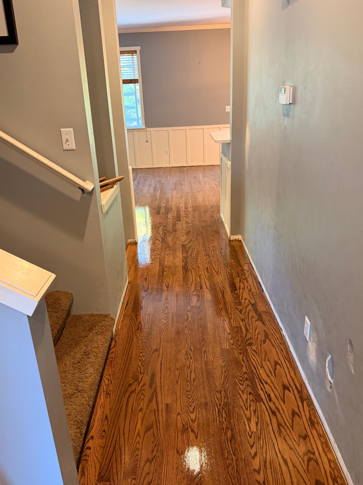 Hardwood refinishing - Federal Way, photo 3