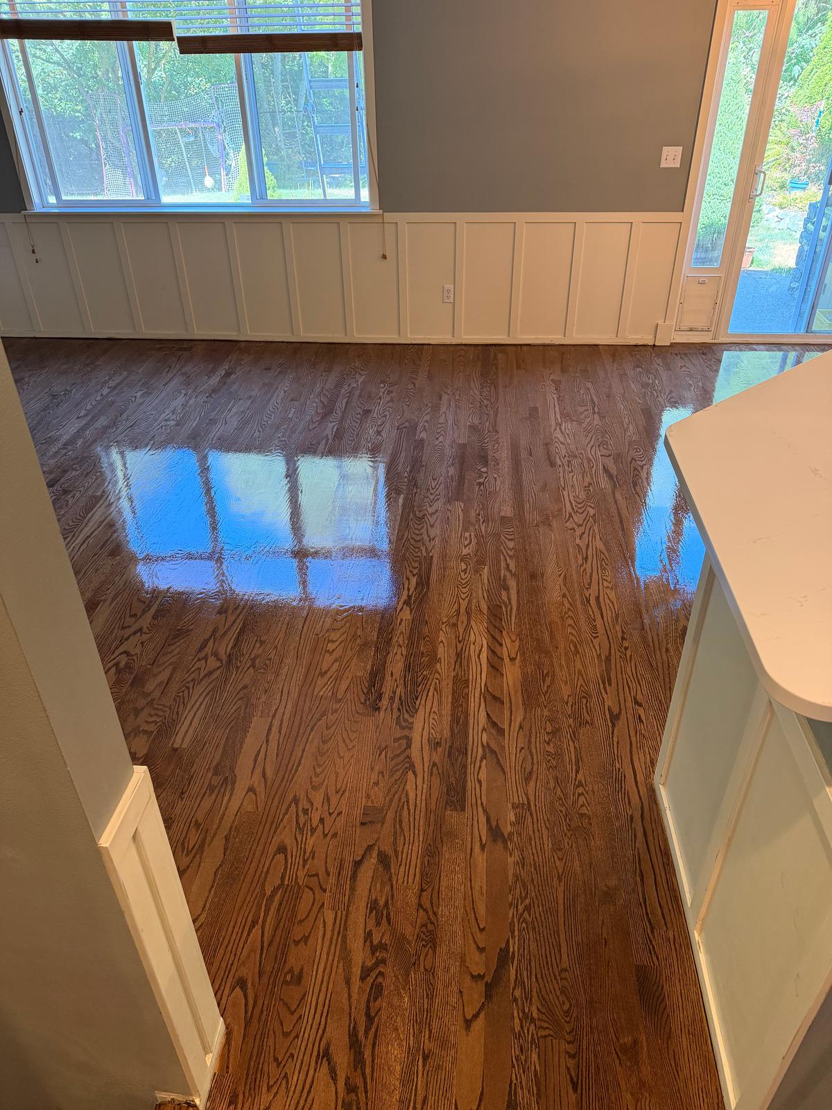 Hardwood refinishing - Federal Way, photo 6